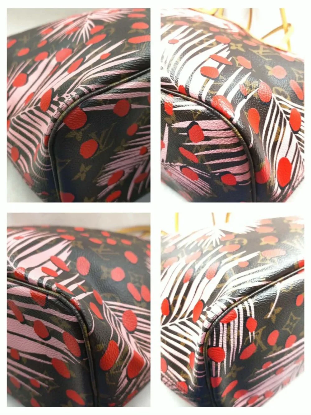 Authentic Louis Vuitton Neverfull MM Jungle Monogram Tote Bag - Picture 7 of 16